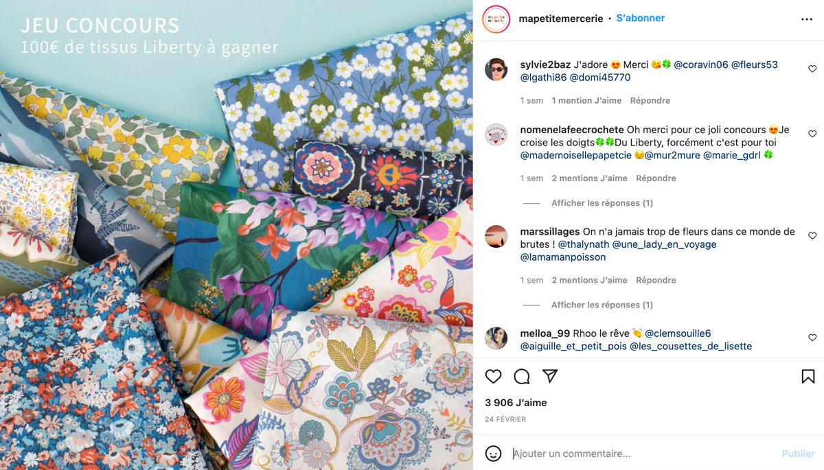 mapetitemercerie-instagram, kingdomagency.io