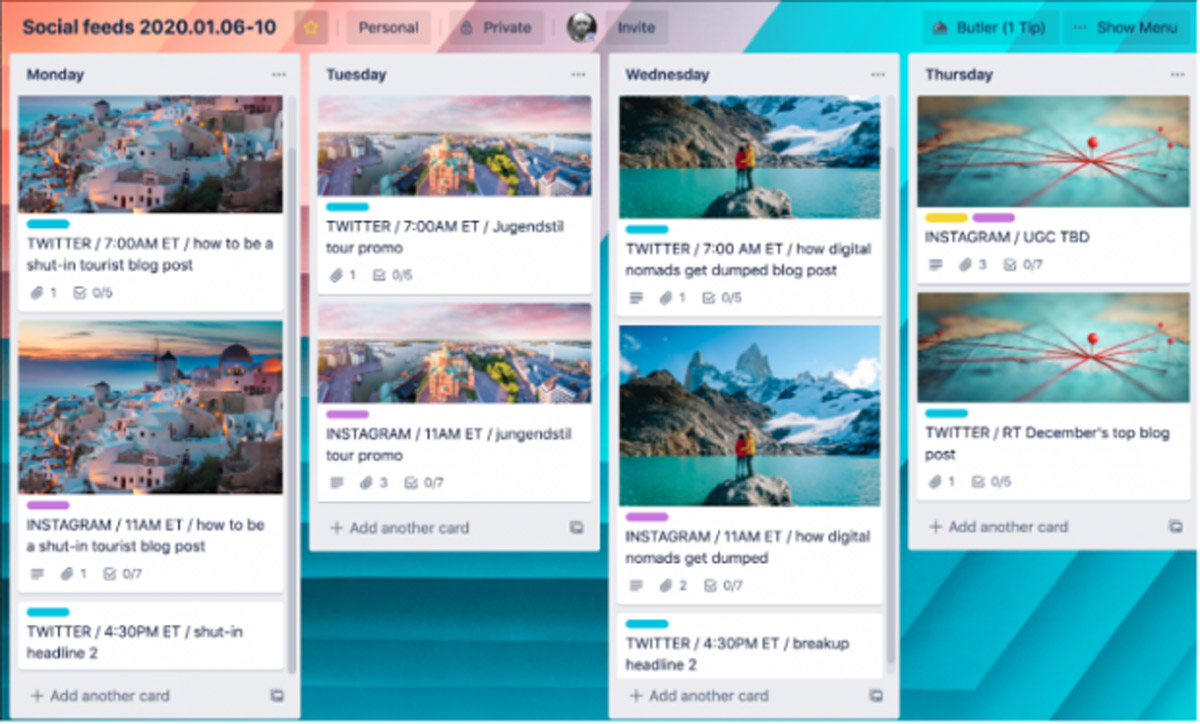 social-media-calendrier, kingdomagency.io